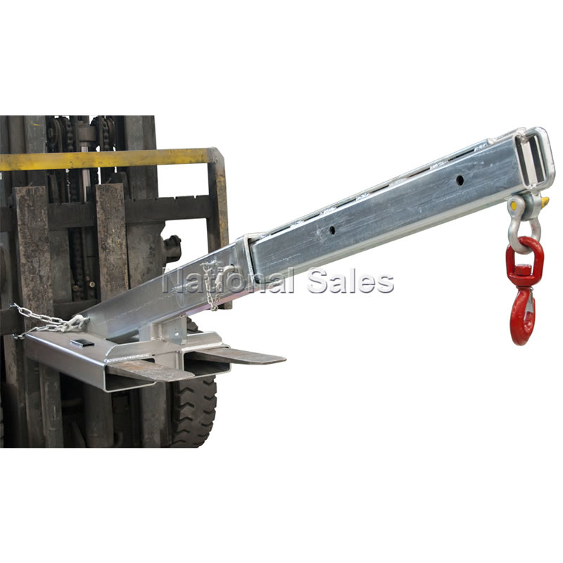 Budget Tilt Forklift Jib Attachment 3500kg Melbourne Tilt Forklift Jib