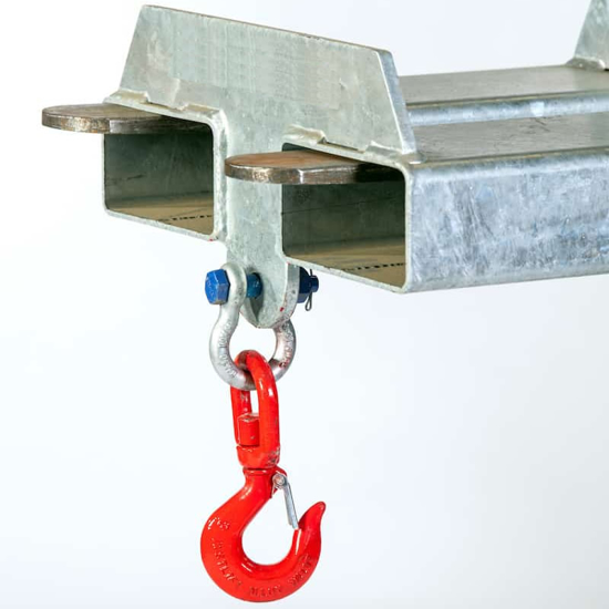 Economy Forklift Jib Attachment 1000kg Australian Made Attachments